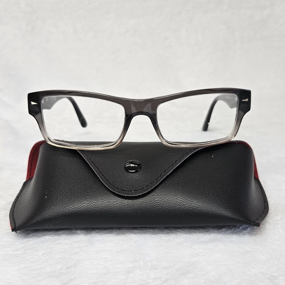 Ray-Ban RB 5254 5058 52-18-140 Sunglasses w/case Brown & Clear